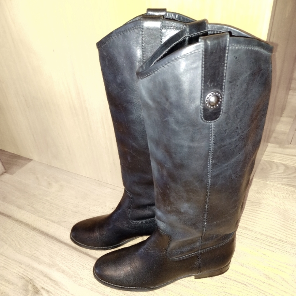 Carlos Santana Leather Boots size 6.5